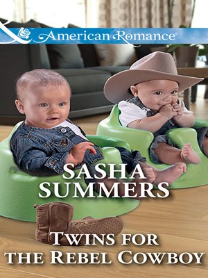 cover image of Twins For the Rebel Cowboy